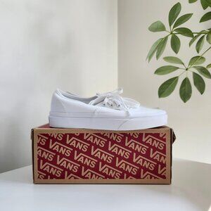 Vans Authentic | Size 6 | True White | Canvas